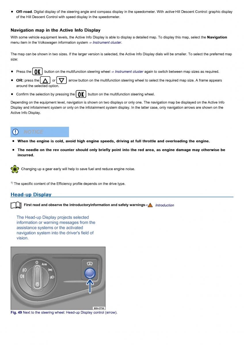 VW Volkswagen Tiguan II 2 owners manual / page 61