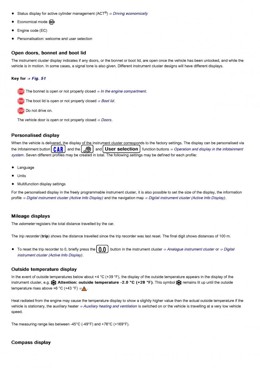 VW Volkswagen Tiguan II 2 owners manual / page 64