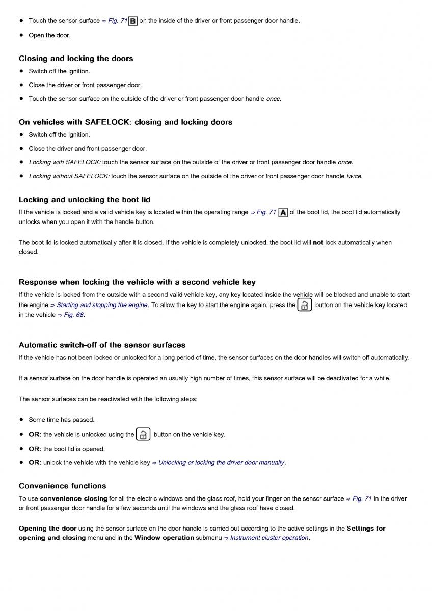 VW Volkswagen Tiguan II 2 owners manual / page 107