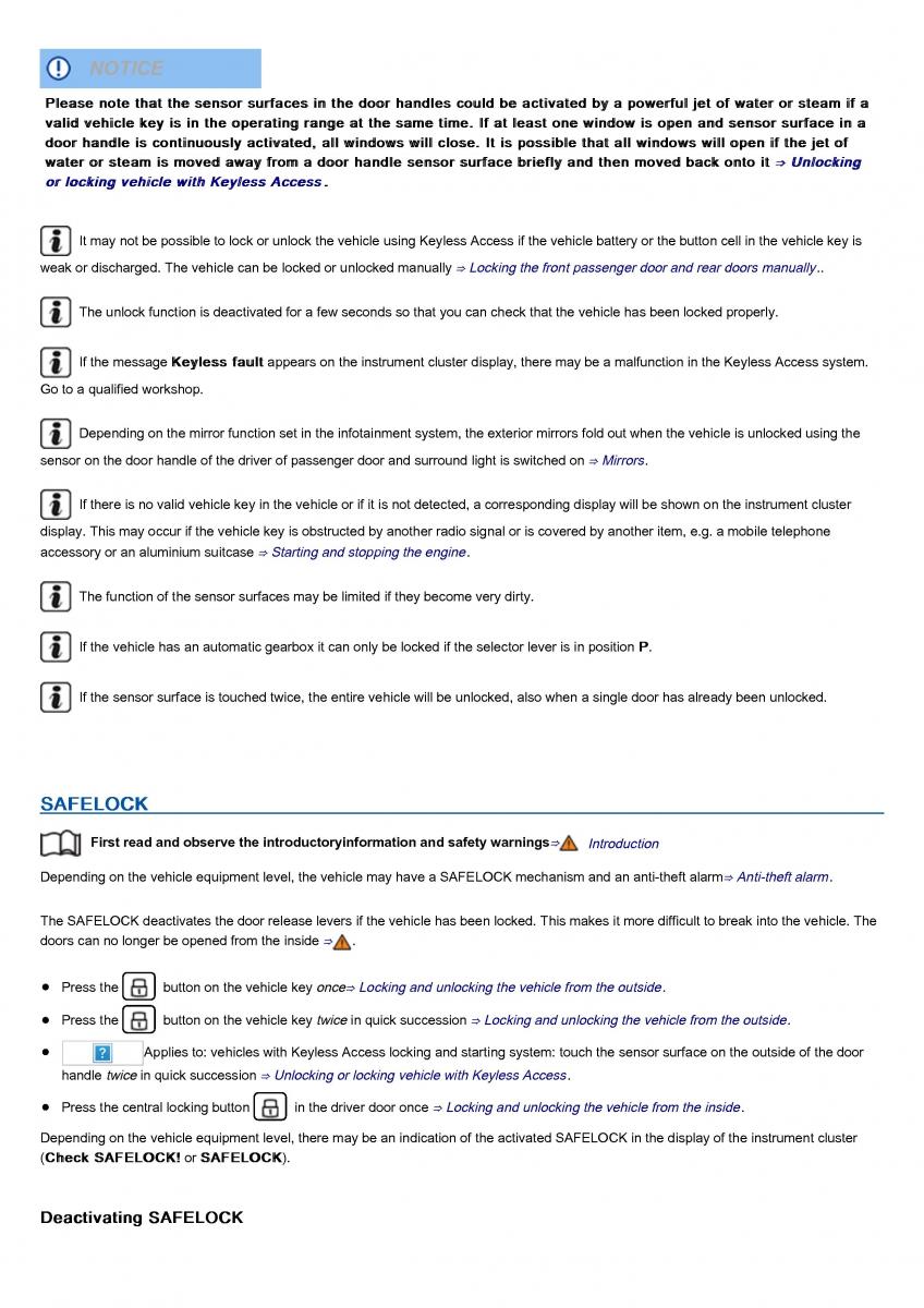 VW Volkswagen Tiguan II 2 owners manual / page 108