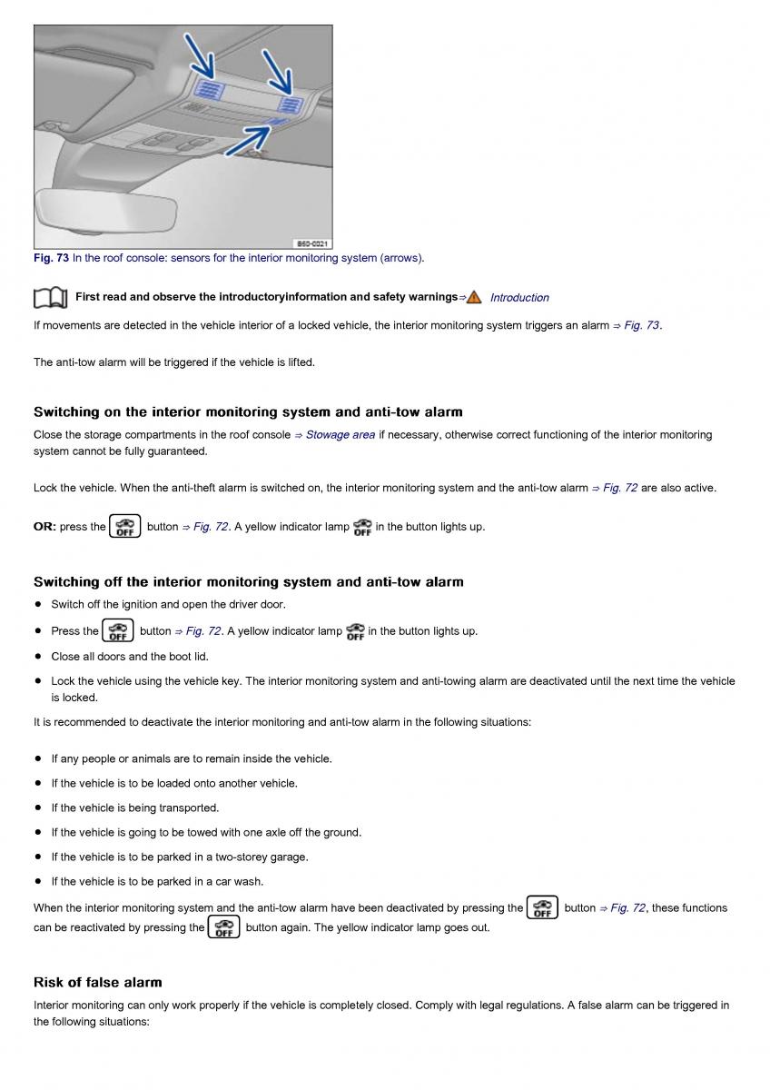 VW Volkswagen Tiguan II 2 owners manual / page 111