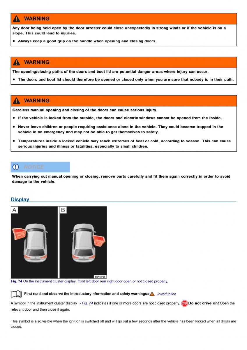 VW Volkswagen Tiguan II 2 owners manual / page 113