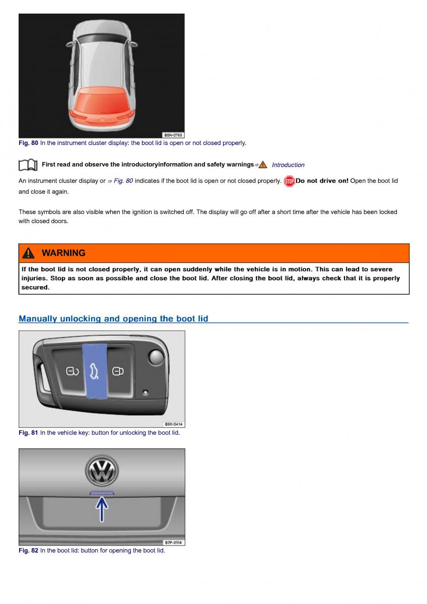 VW Volkswagen Tiguan II 2 owners manual / page 118