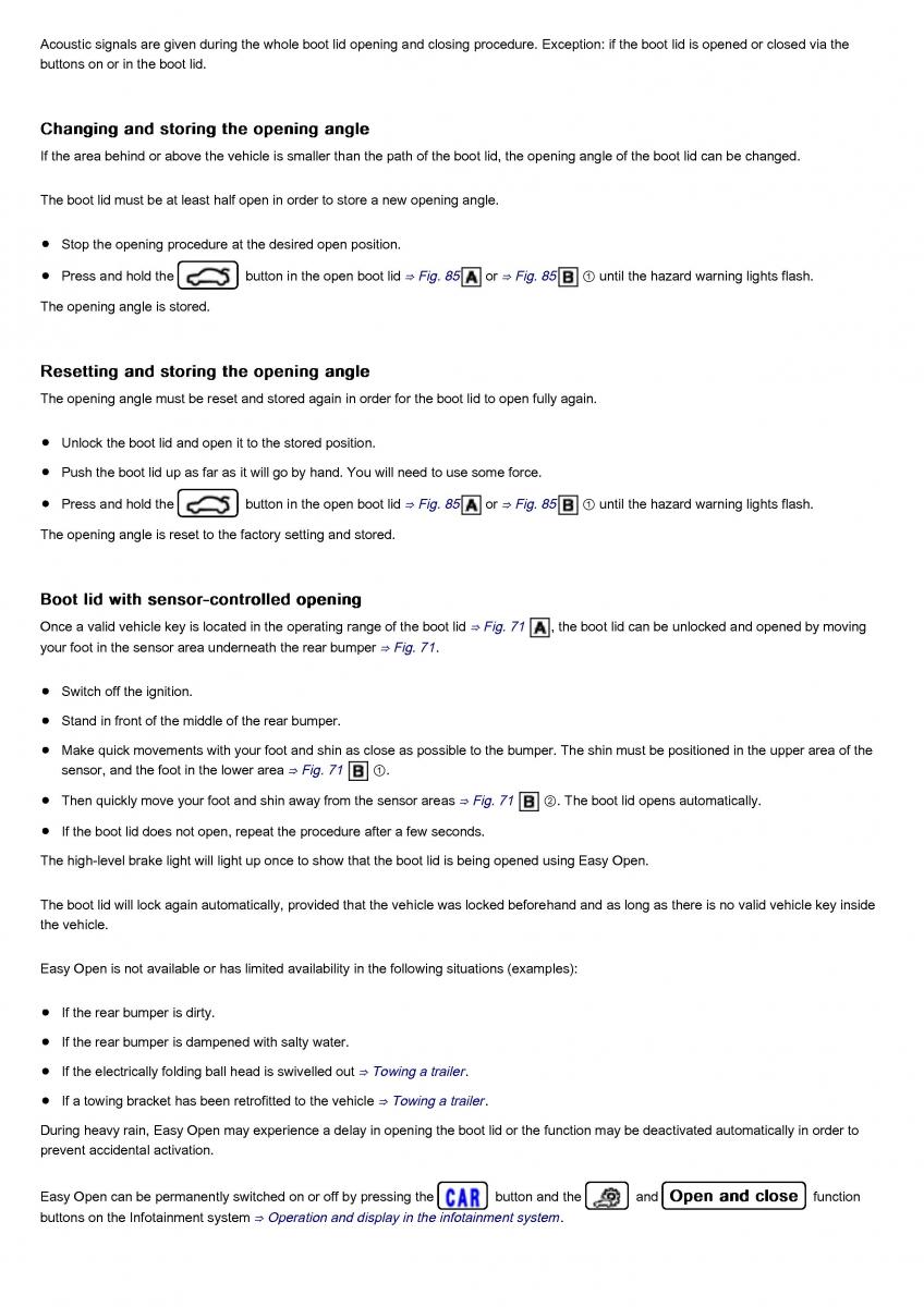 VW Volkswagen Tiguan II 2 owners manual / page 122