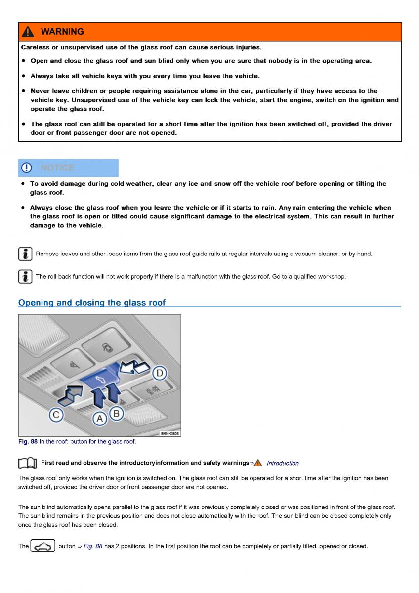 VW Volkswagen Tiguan II 2 owners manual / page 128