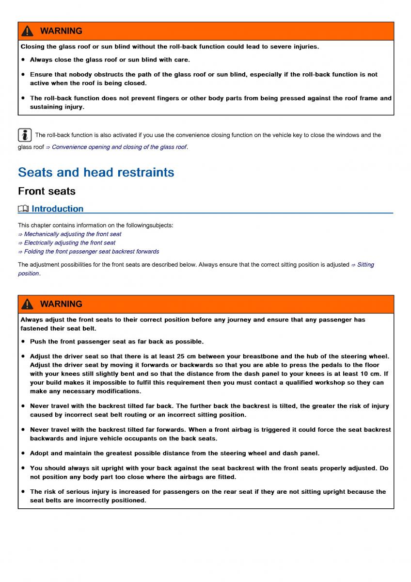 VW Volkswagen Tiguan II 2 owners manual / page 130