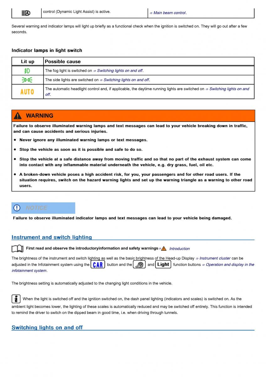 VW Volkswagen Tiguan II 2 owners manual / page 148