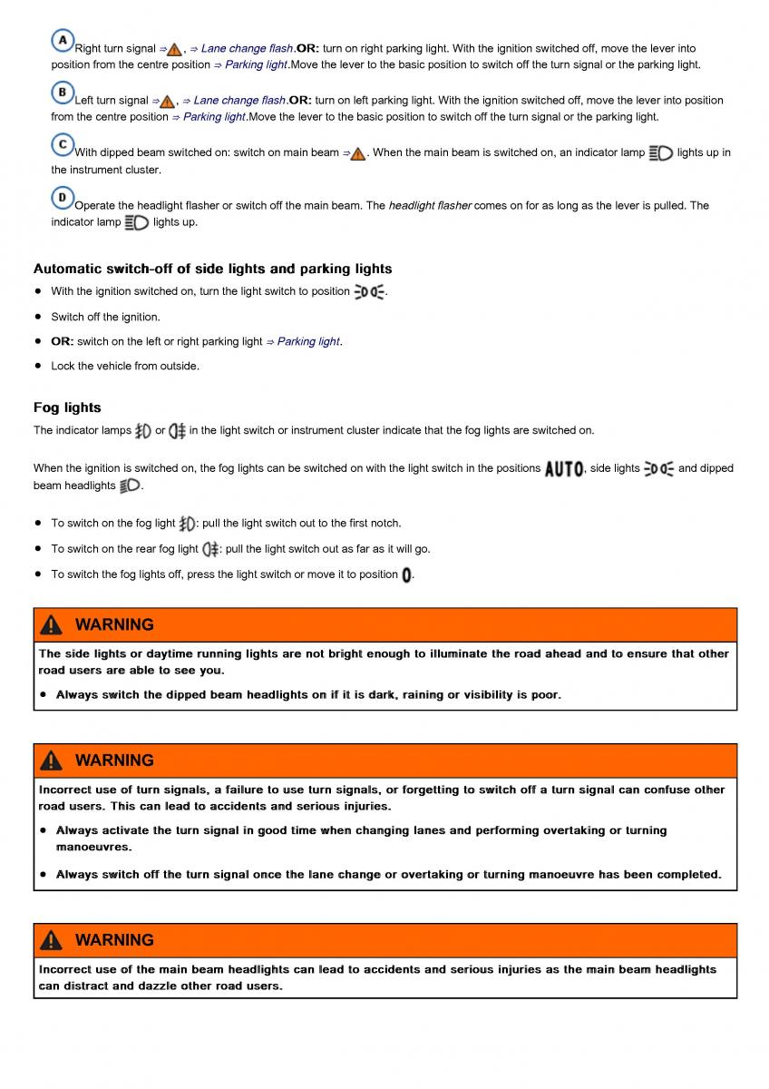 VW Volkswagen Tiguan II 2 owners manual / page 150