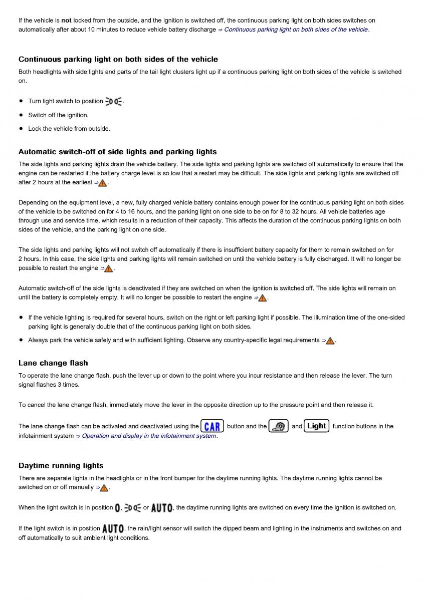 VW Volkswagen Tiguan II 2 owners manual / page 153