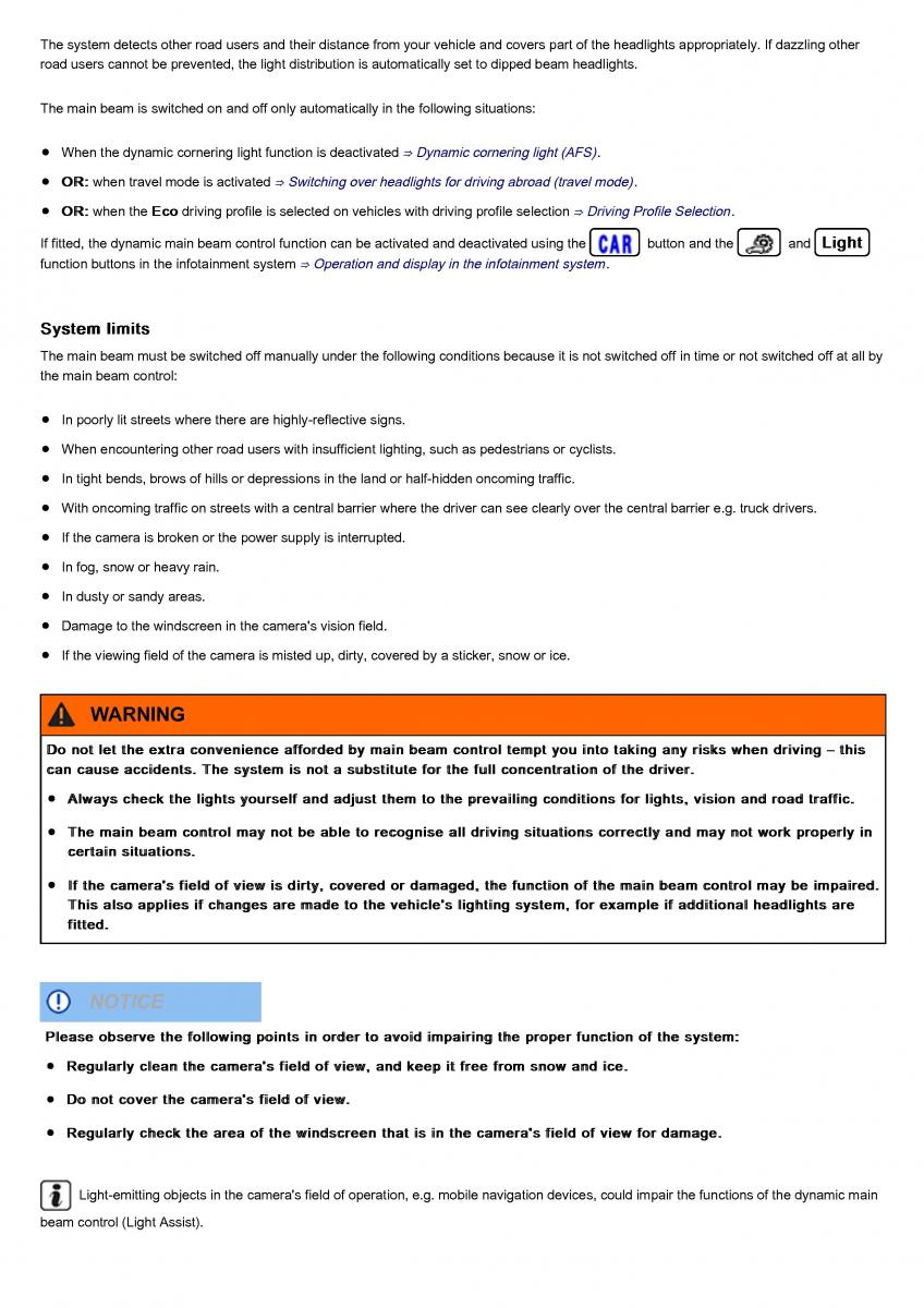 VW Volkswagen Tiguan II 2 owners manual / page 156