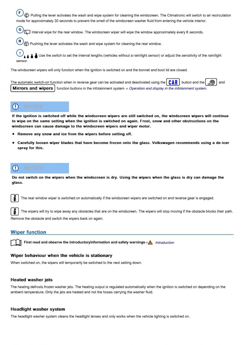 VW Volkswagen Tiguan II 2 owners manual / page 160