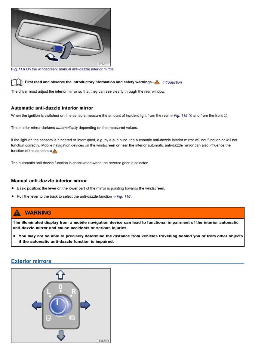 VW Volkswagen Tiguan II 2 owners manual / page 164