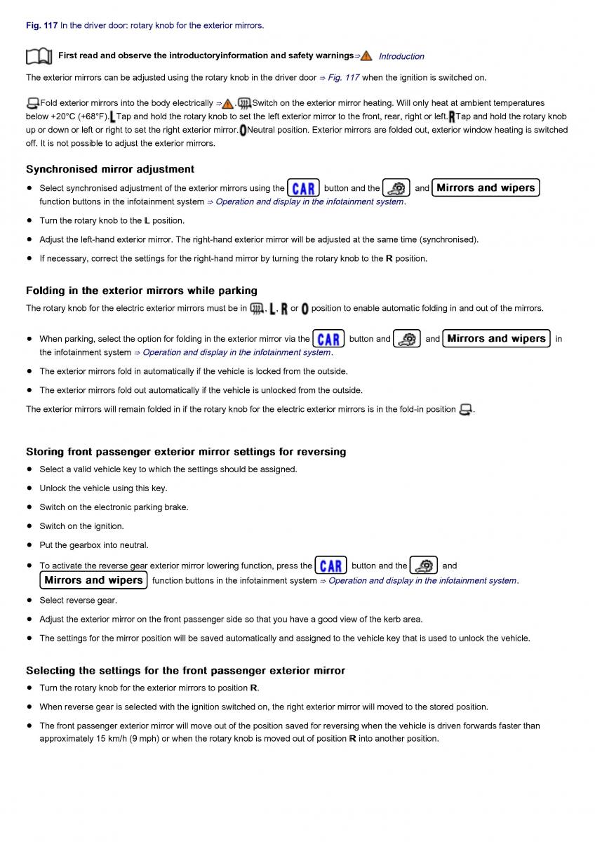 VW Volkswagen Tiguan II 2 owners manual / page 165