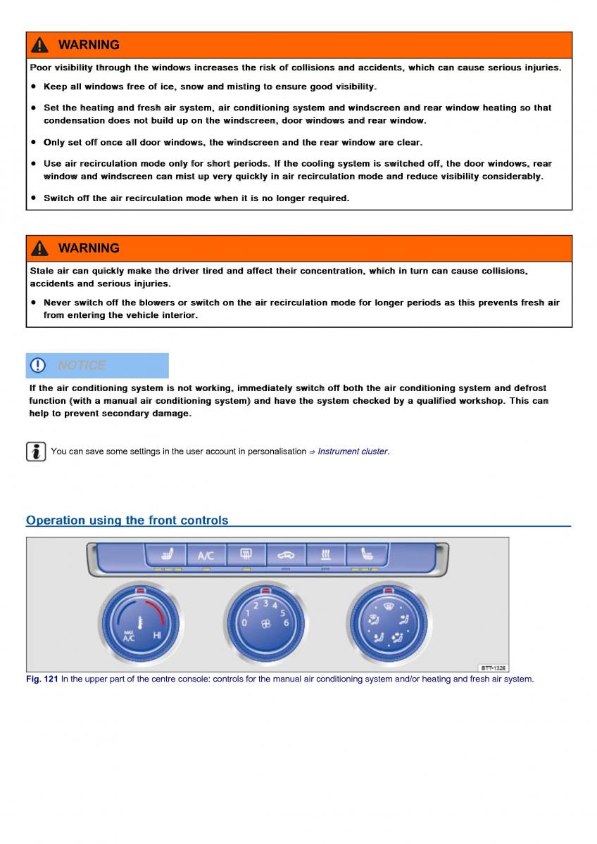 VW Volkswagen Tiguan II 2 owners manual / page 170