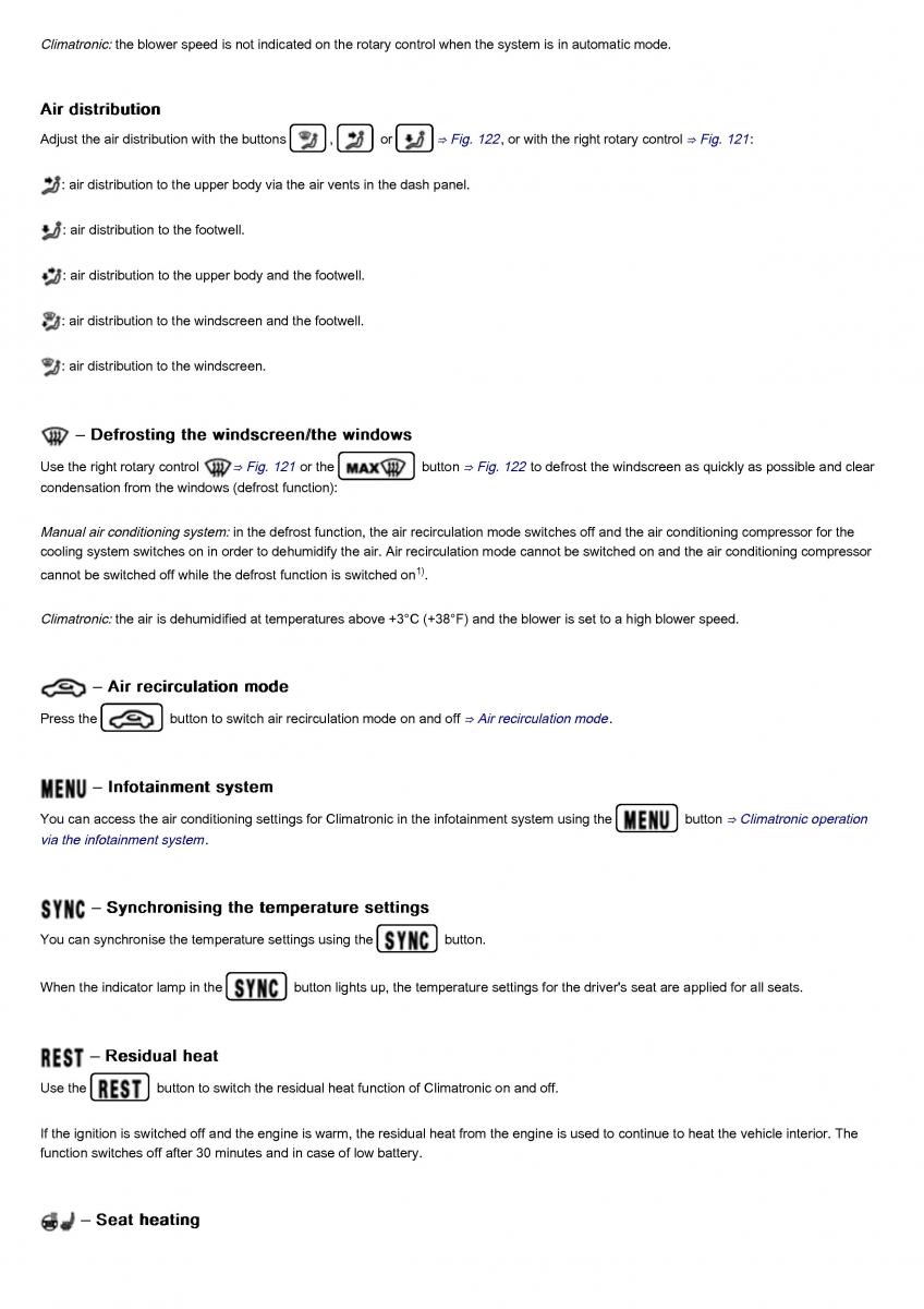 VW Volkswagen Tiguan II 2 owners manual / page 172