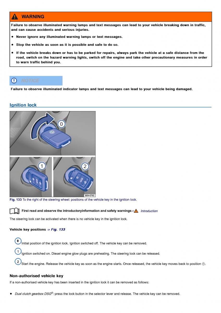 VW Volkswagen Tiguan II 2 owners manual / page 199