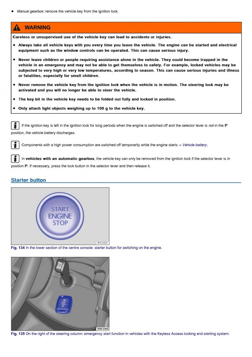 VW Volkswagen Tiguan II 2 owners manual / page 200