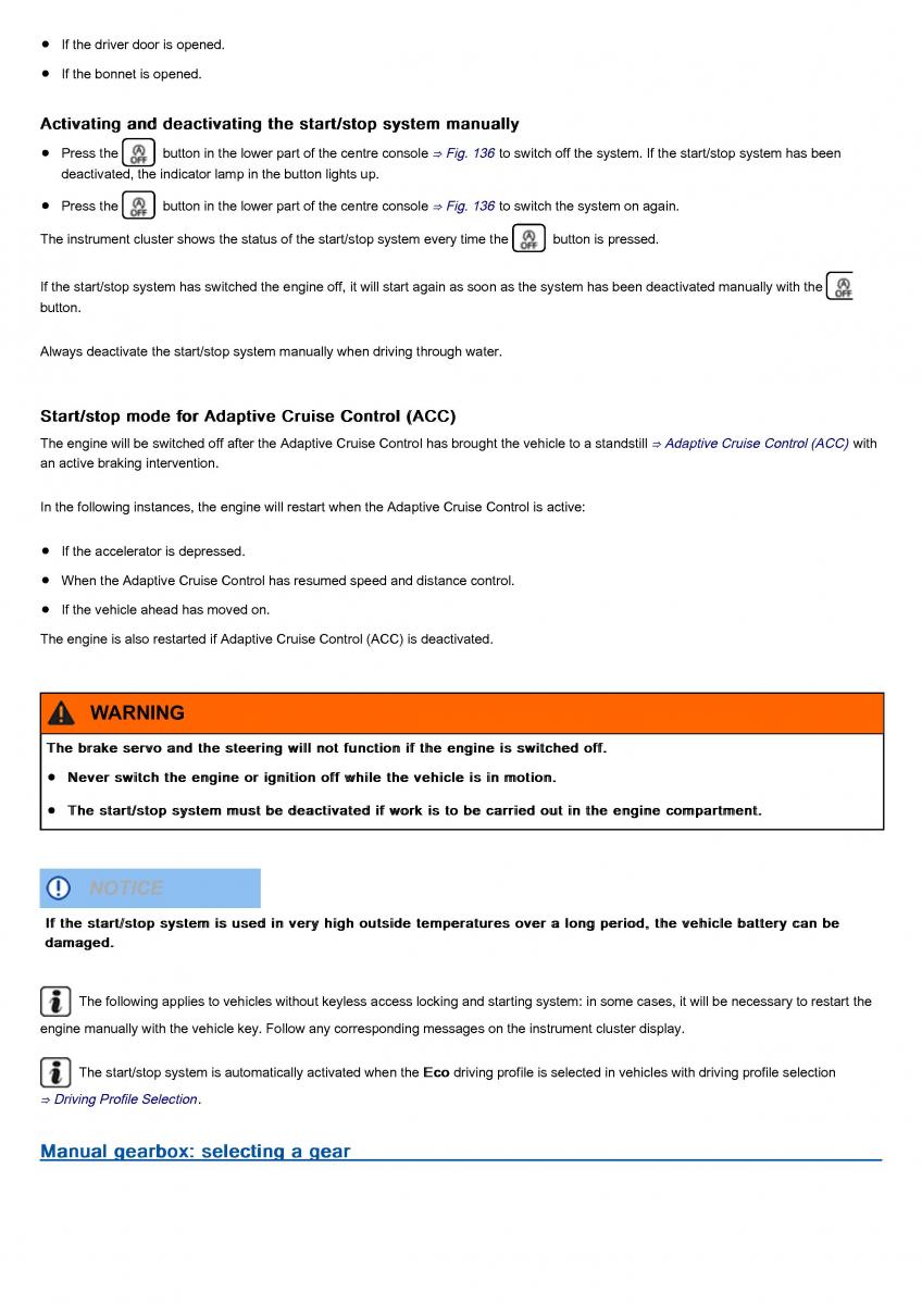 VW Volkswagen Tiguan II 2 owners manual / page 206