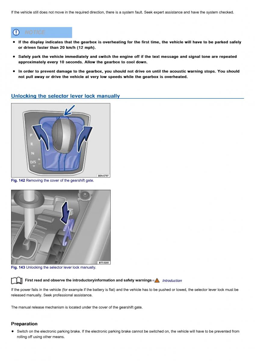 VW Volkswagen Tiguan II 2 owners manual / page 217