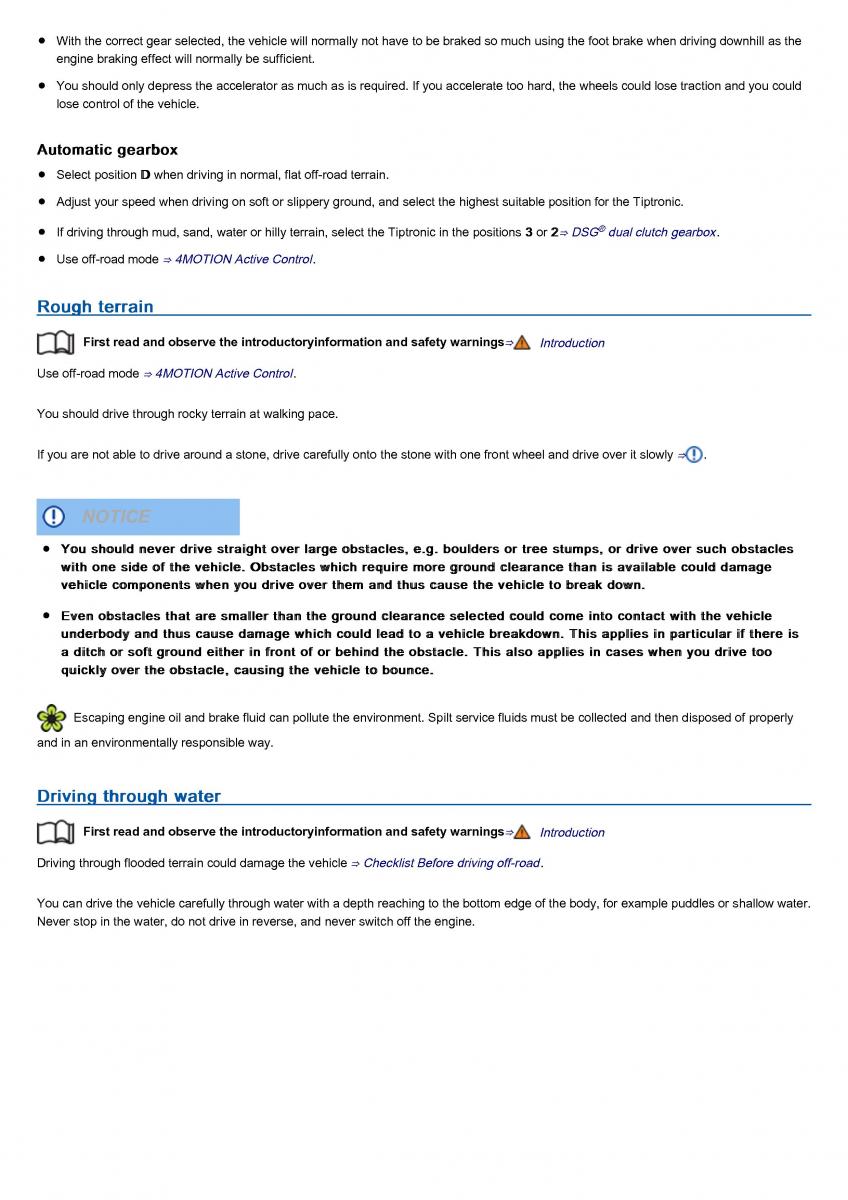 VW Volkswagen Tiguan II 2 owners manual / page 237