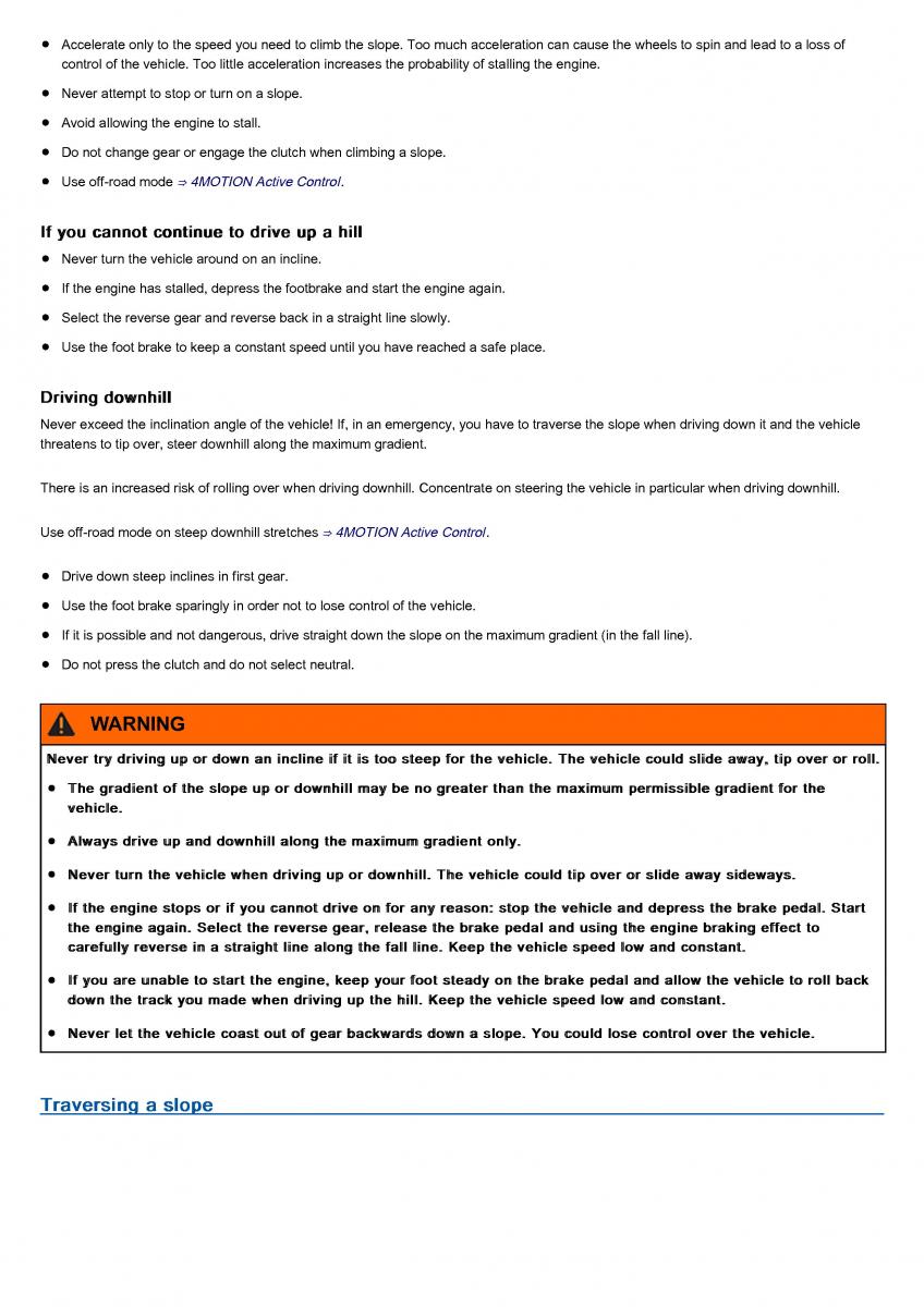 VW Volkswagen Tiguan II 2 owners manual / page 239