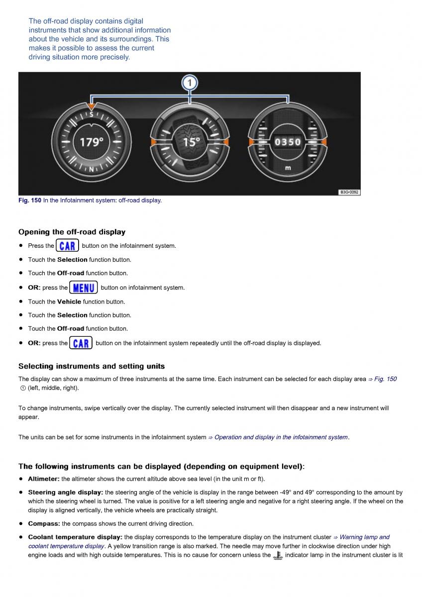 VW Volkswagen Tiguan II 2 owners manual / page 244