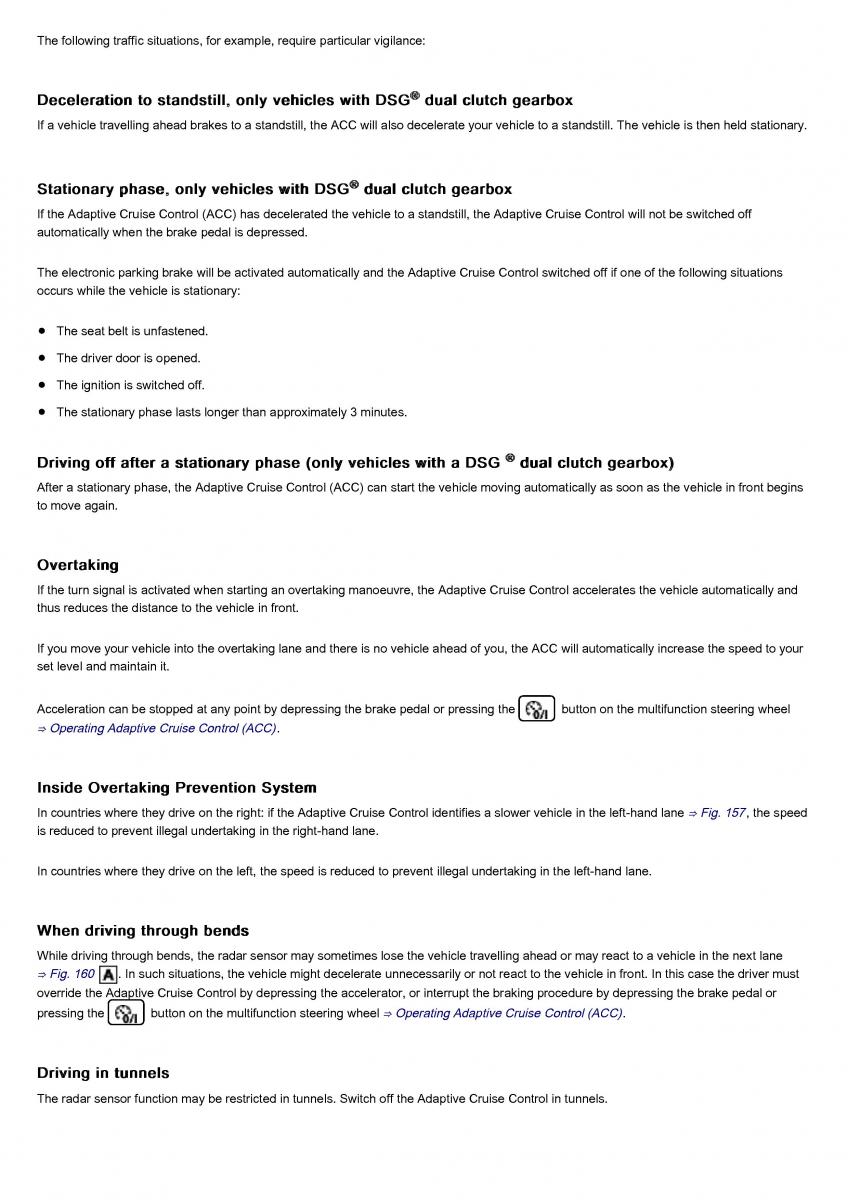 VW Volkswagen Tiguan II 2 owners manual / page 262