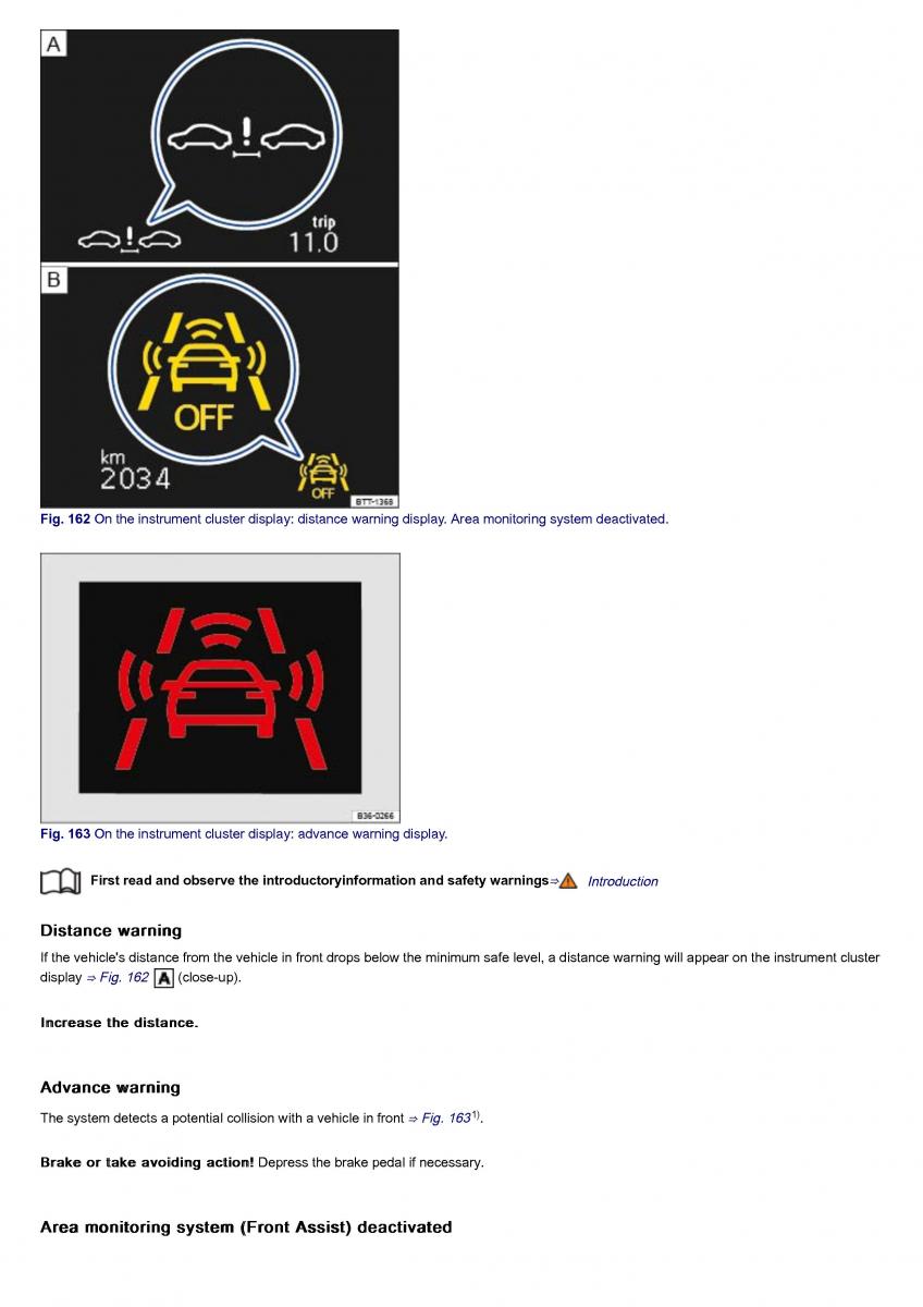 VW Volkswagen Tiguan II 2 owners manual / page 267