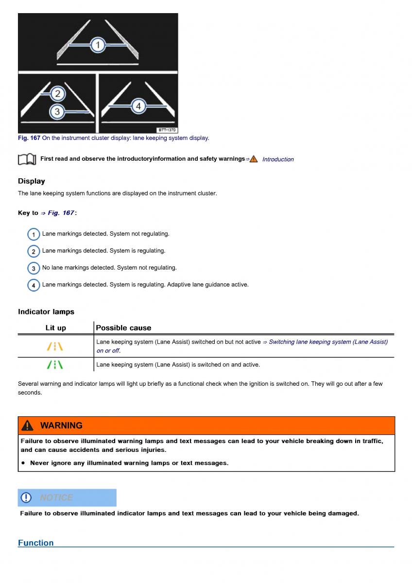 VW Volkswagen Tiguan II 2 owners manual / page 275