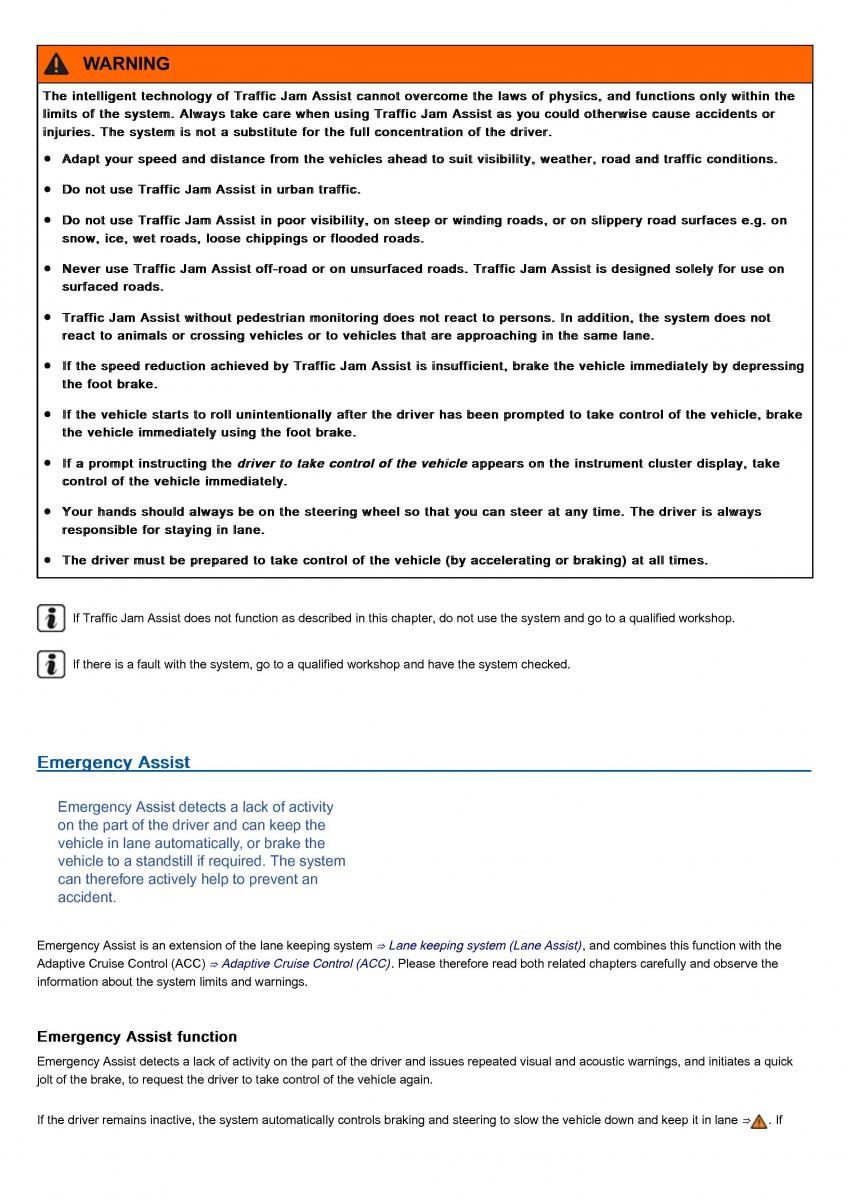 VW Volkswagen Tiguan II 2 owners manual / page 279