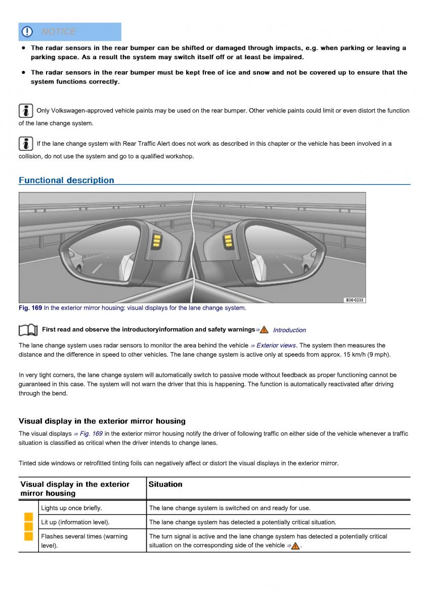 VW Volkswagen Tiguan II 2 owners manual / page 282