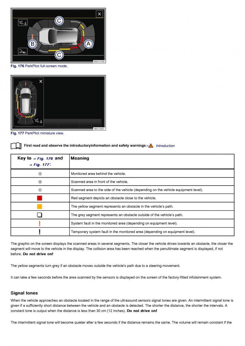 VW Volkswagen Tiguan II 2 owners manual / page 297