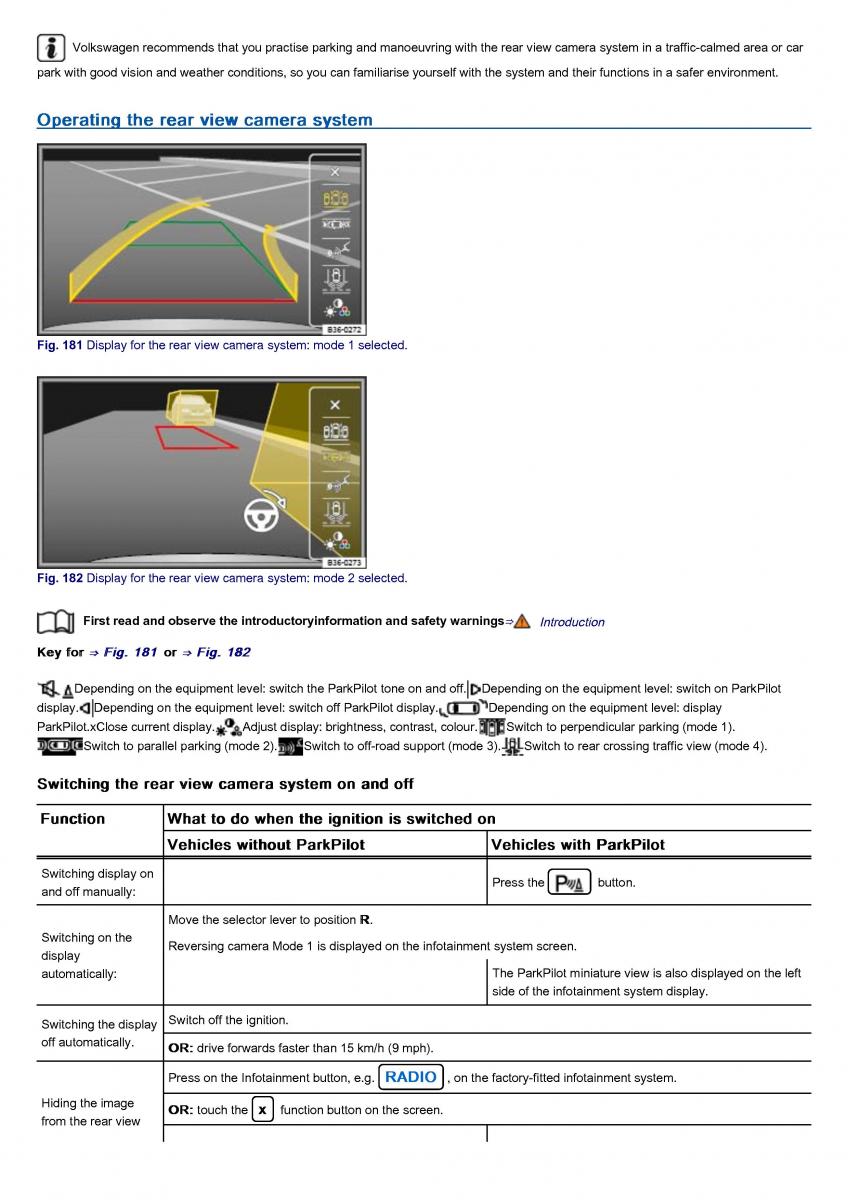 VW Volkswagen Tiguan II 2 owners manual / page 303