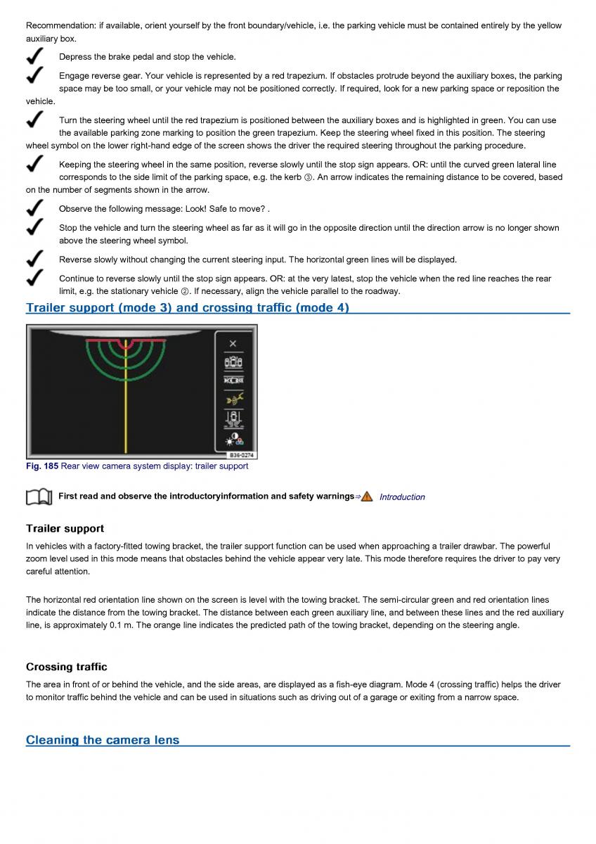 VW Volkswagen Tiguan II 2 owners manual / page 306