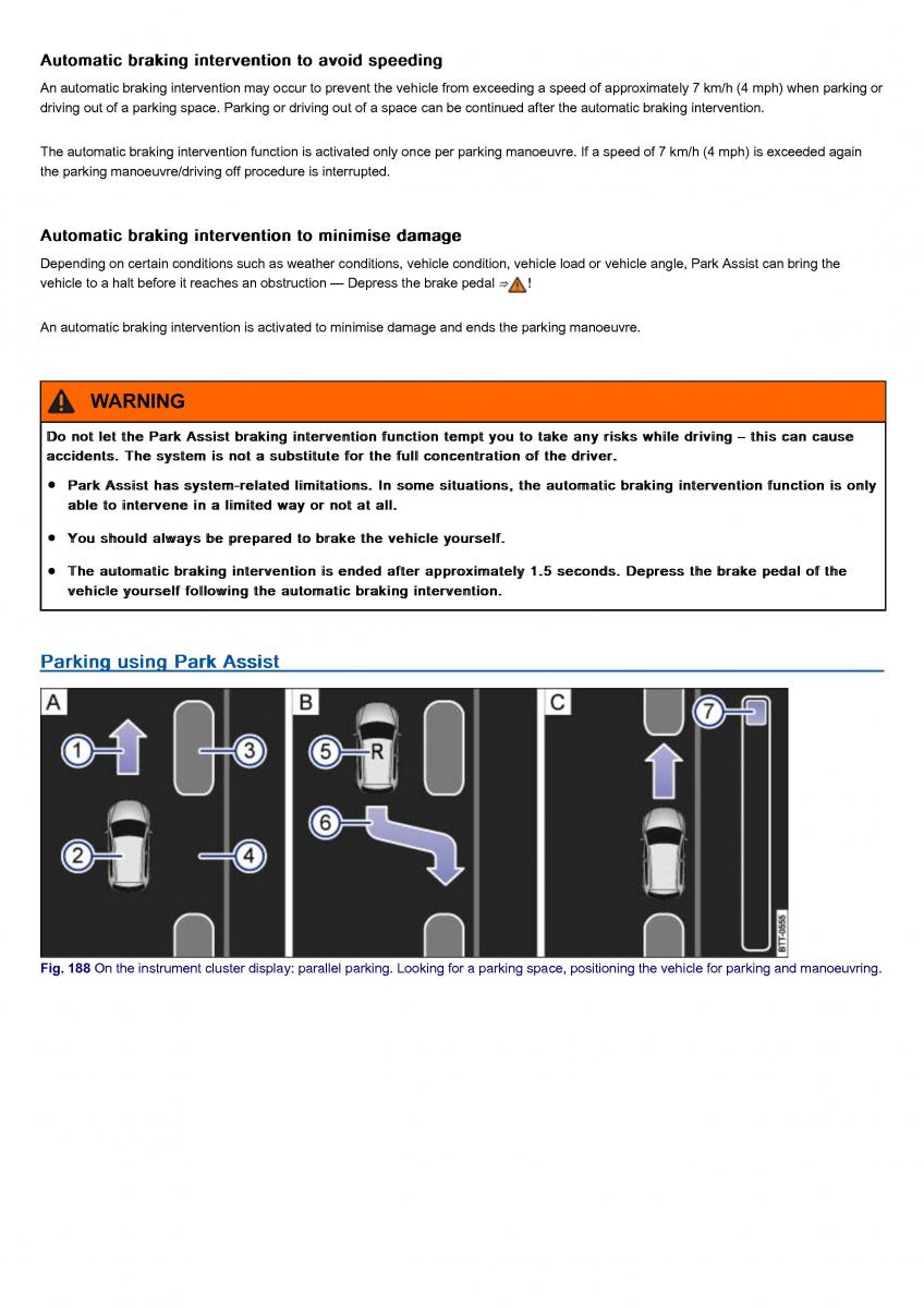 VW Volkswagen Tiguan II 2 owners manual / page 310