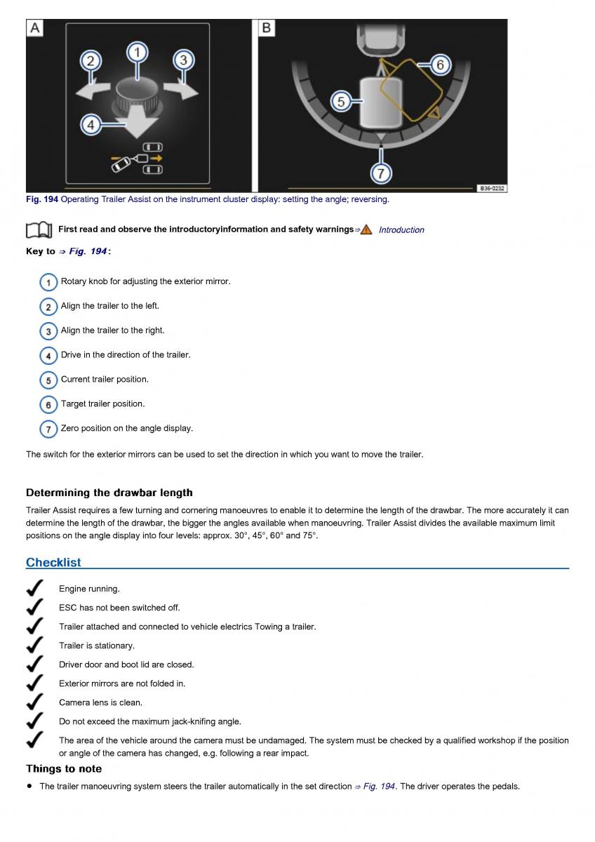 VW Volkswagen Tiguan II 2 owners manual / page 321