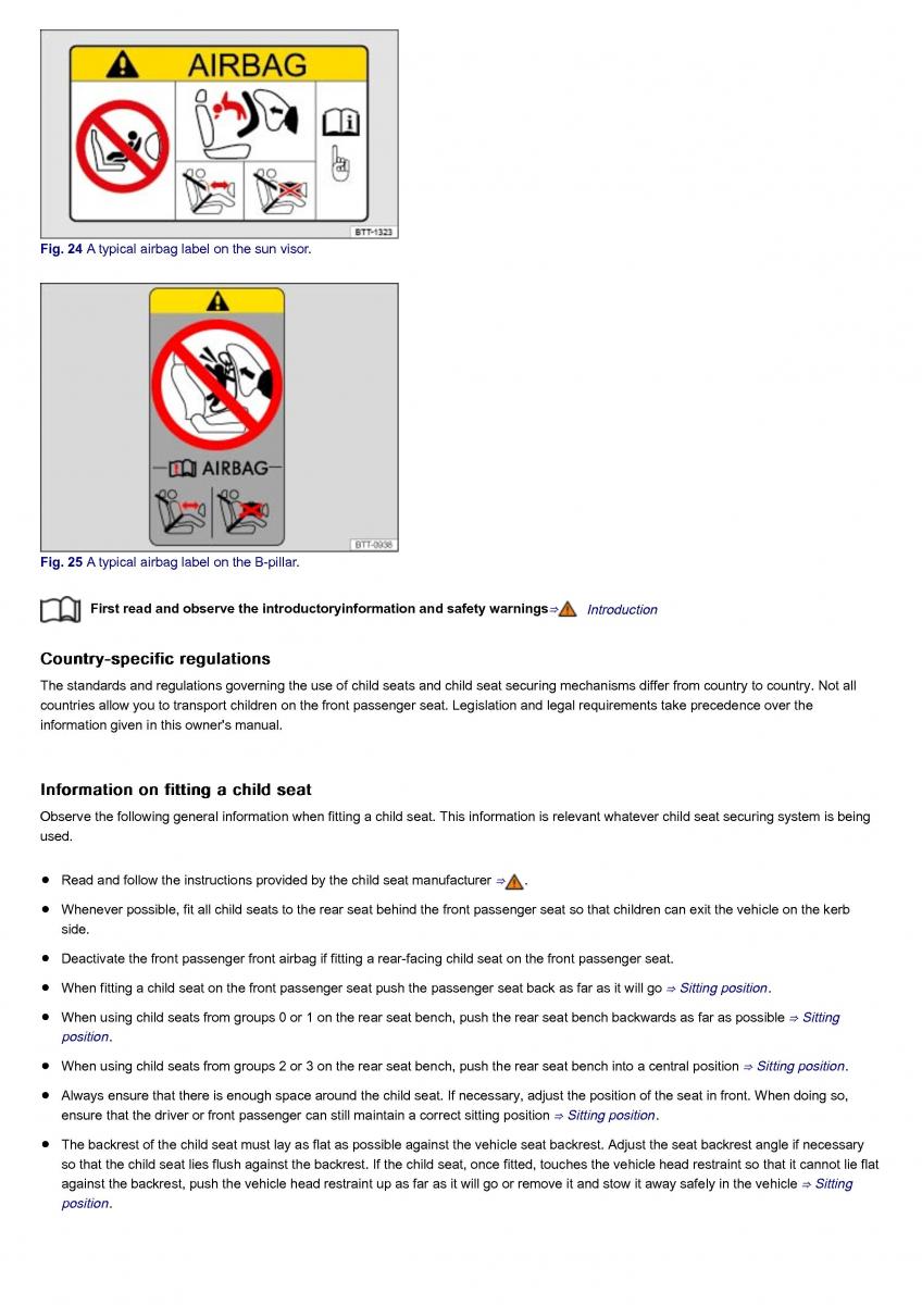 VW Volkswagen Tiguan II 2 owners manual / page 33