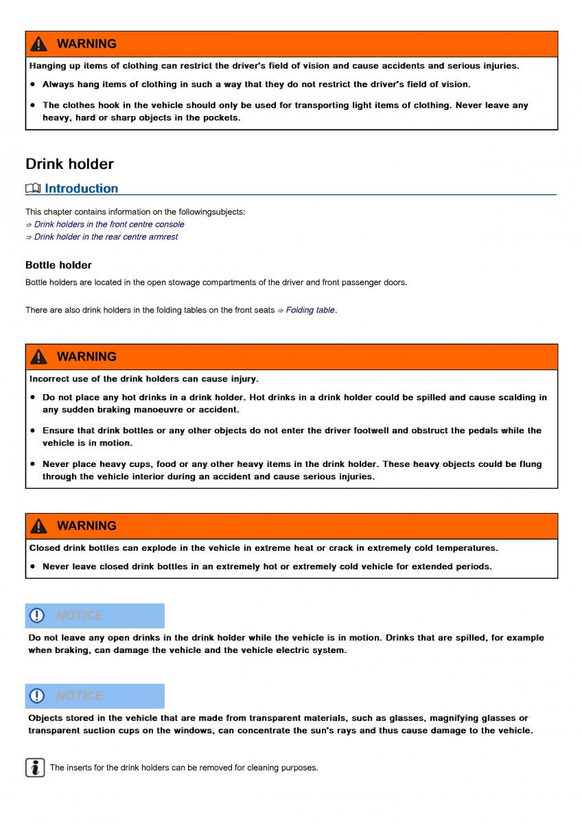 VW Volkswagen Tiguan II 2 owners manual / page 335