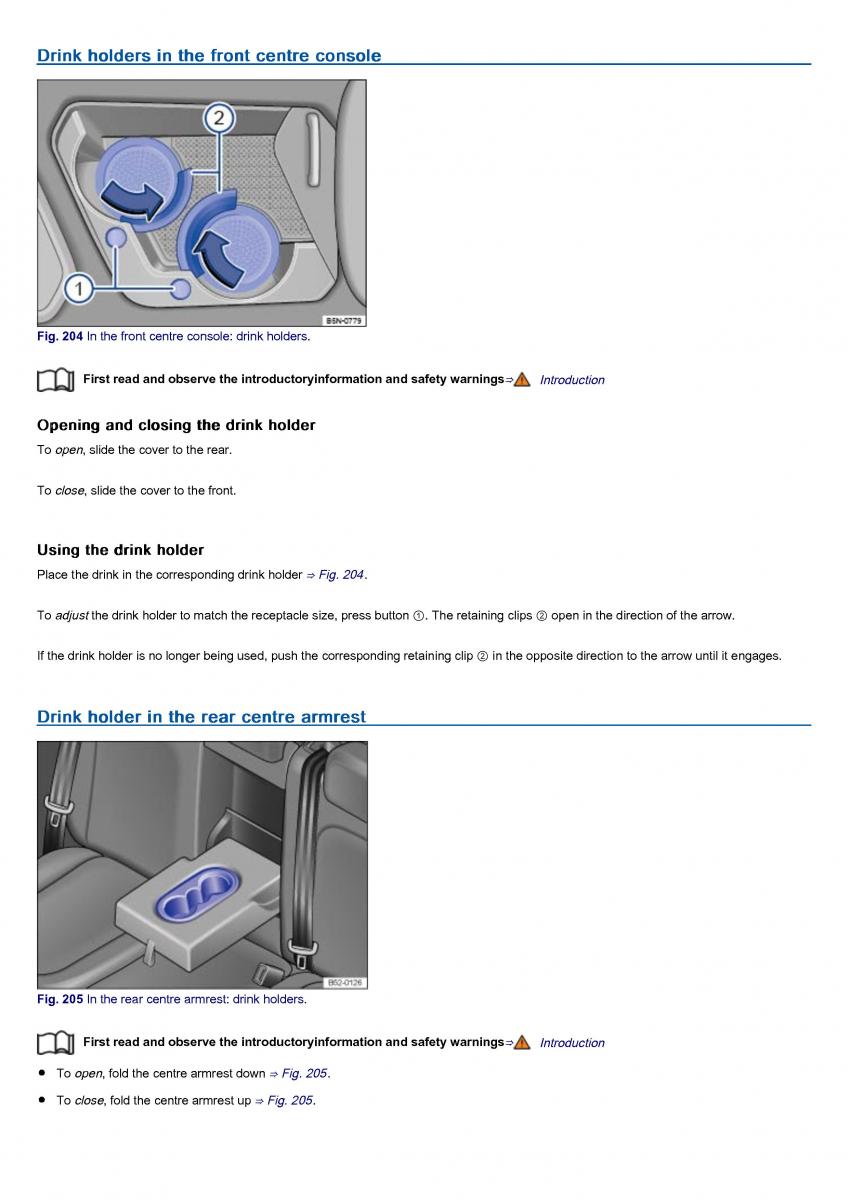 VW Volkswagen Tiguan II 2 owners manual / page 336