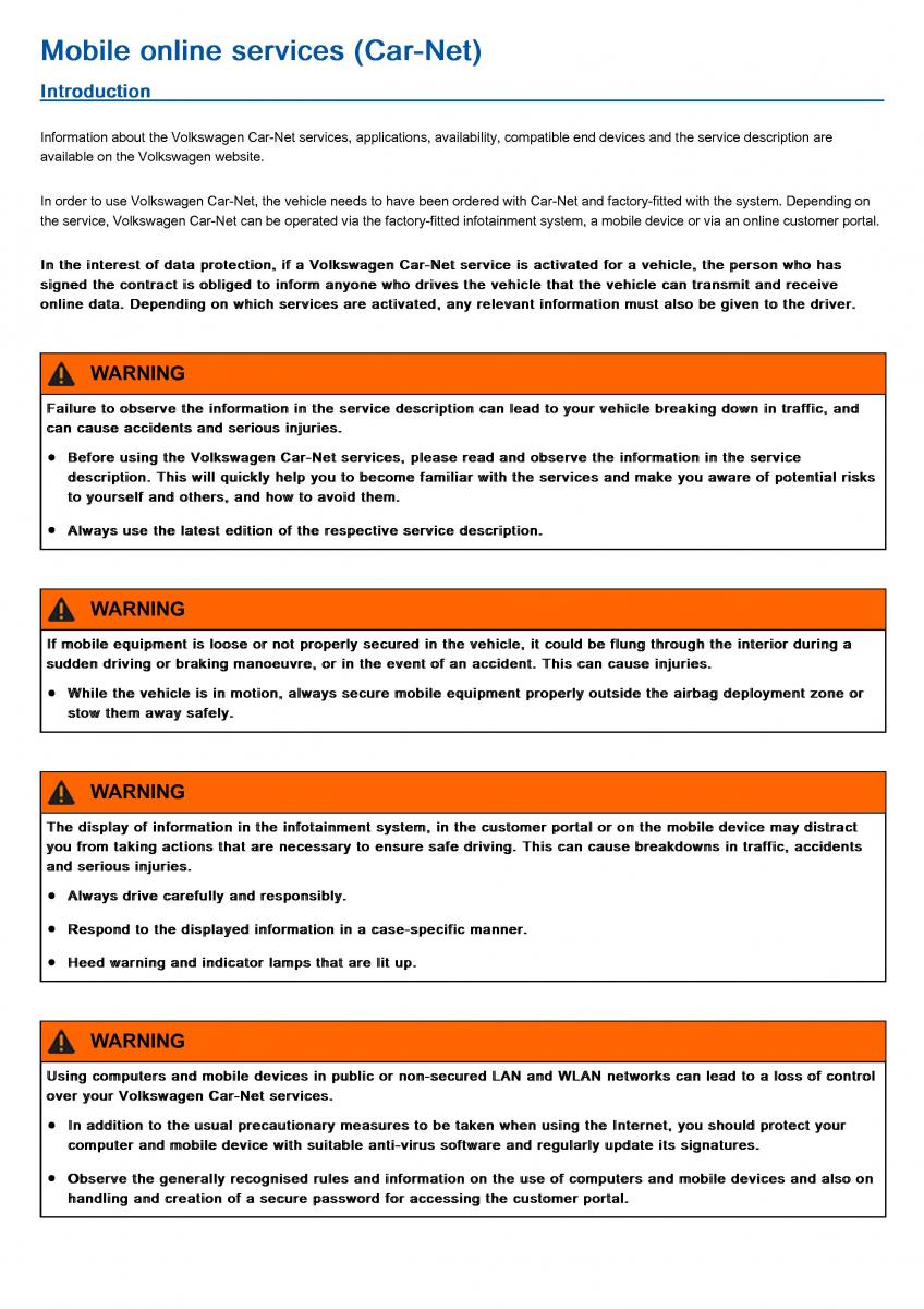 VW Volkswagen Tiguan II 2 owners manual / page 343