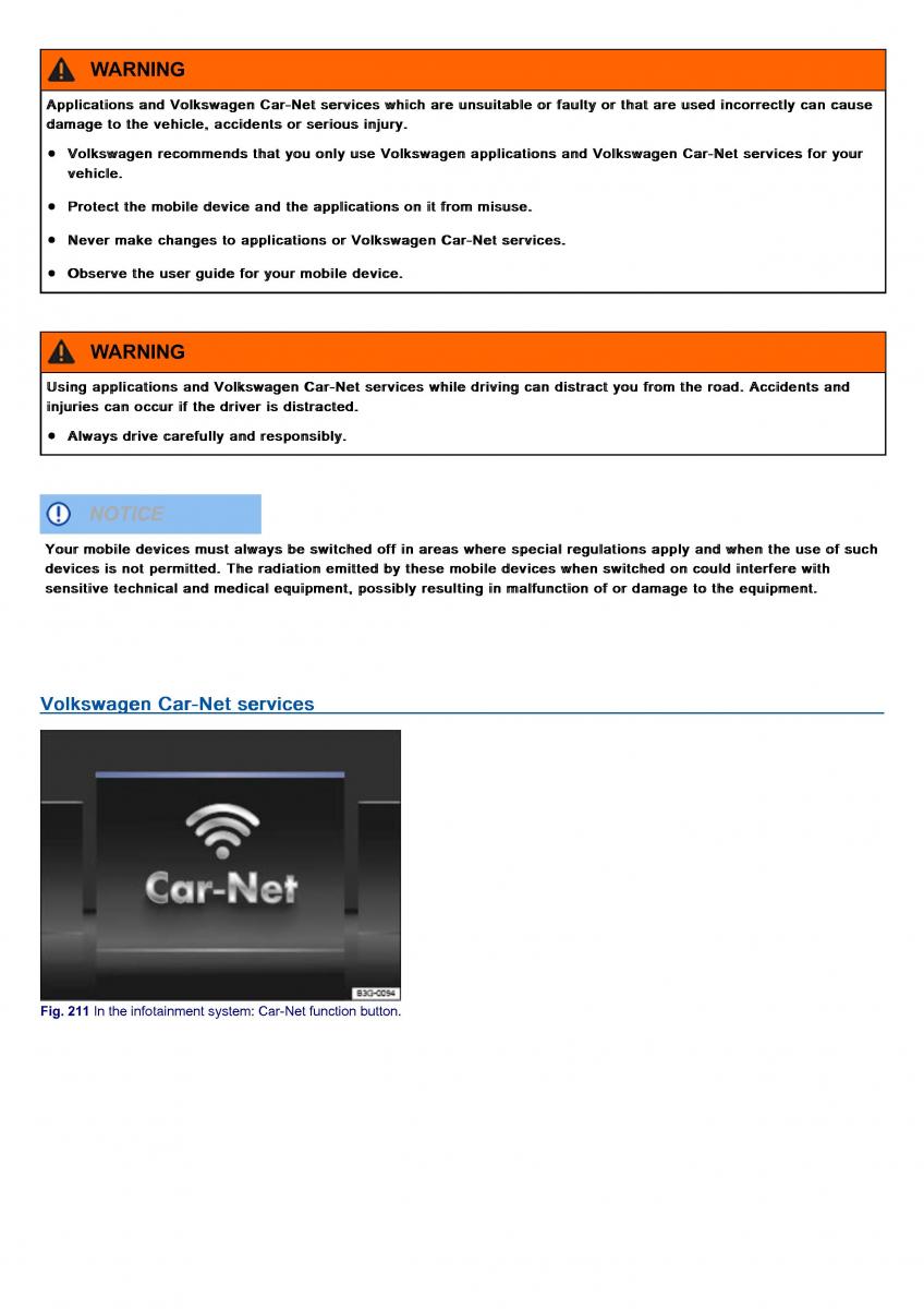 VW Volkswagen Tiguan II 2 owners manual / page 344