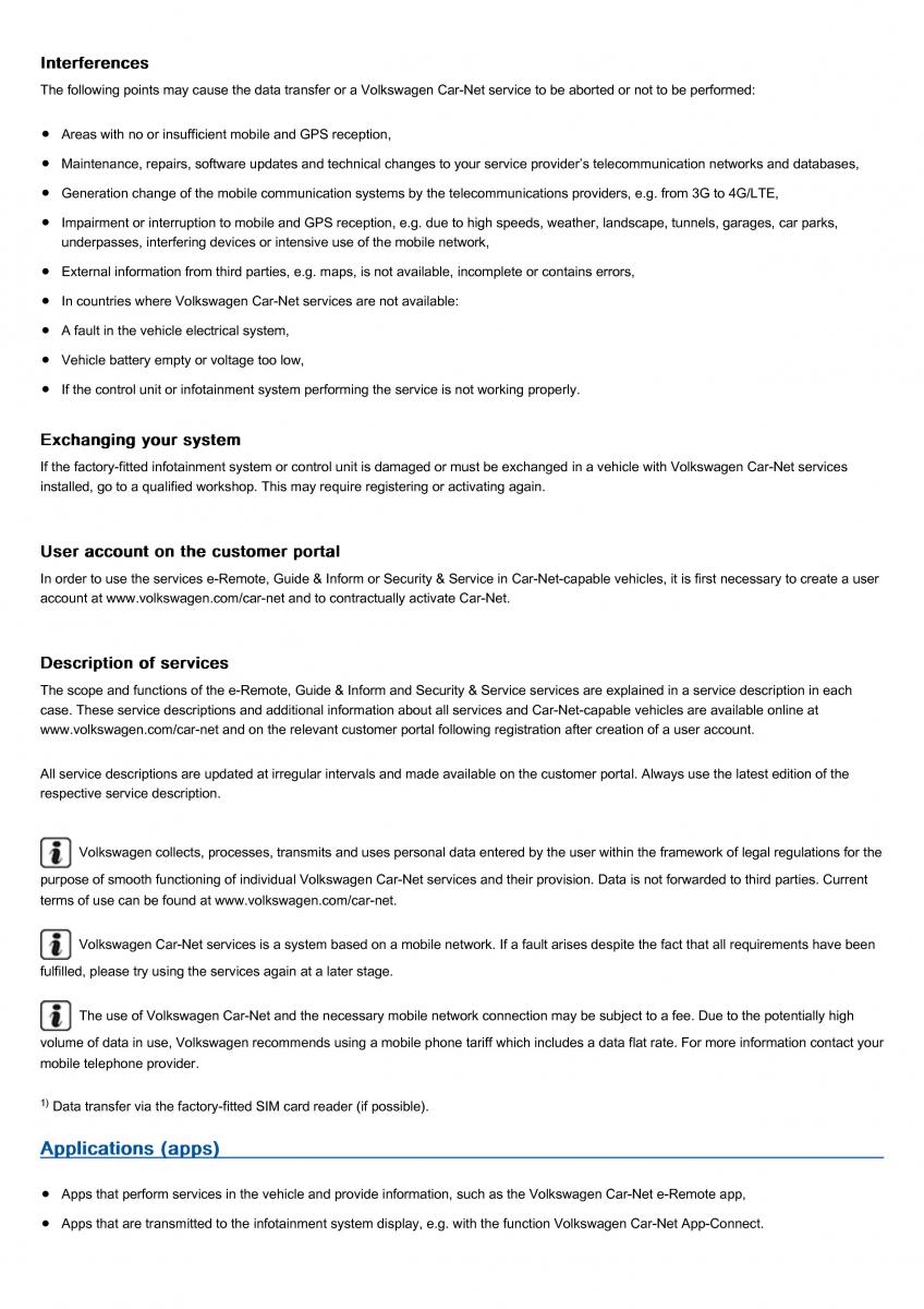 VW Volkswagen Tiguan II 2 owners manual / page 346