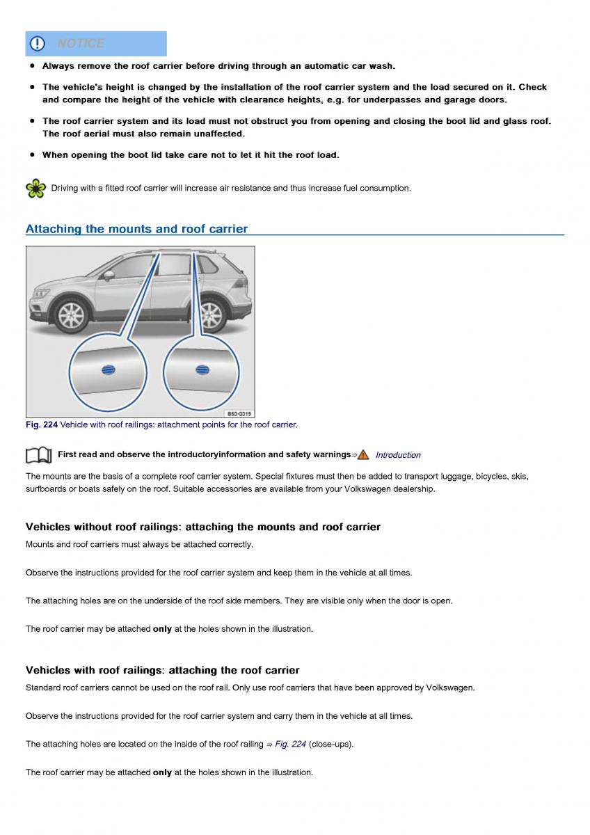 VW Volkswagen Tiguan II 2 owners manual / page 359