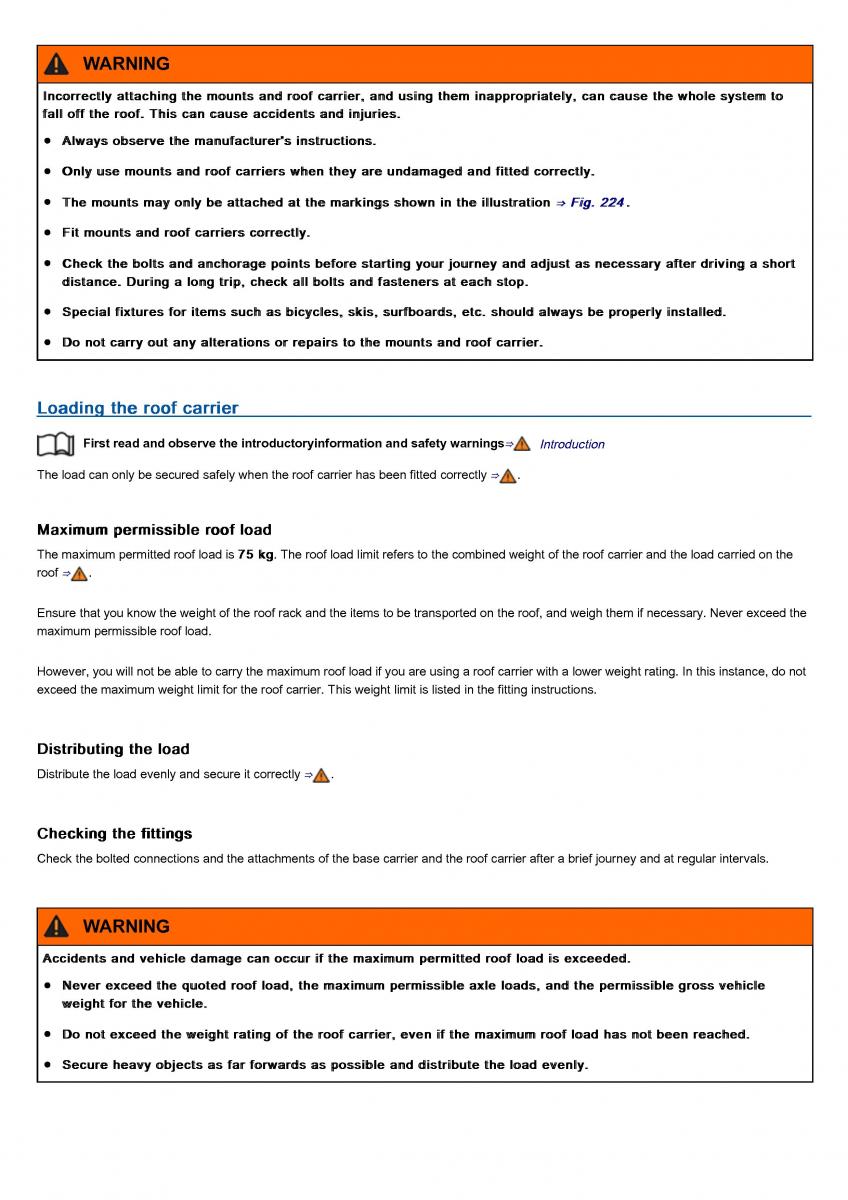 VW Volkswagen Tiguan II 2 owners manual / page 360