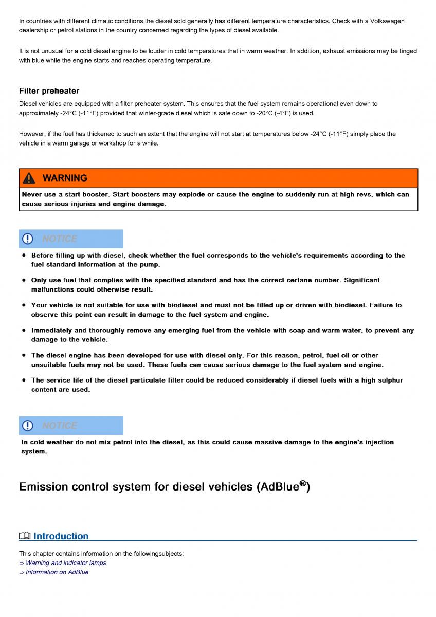 VW Volkswagen Tiguan II 2 owners manual / page 379