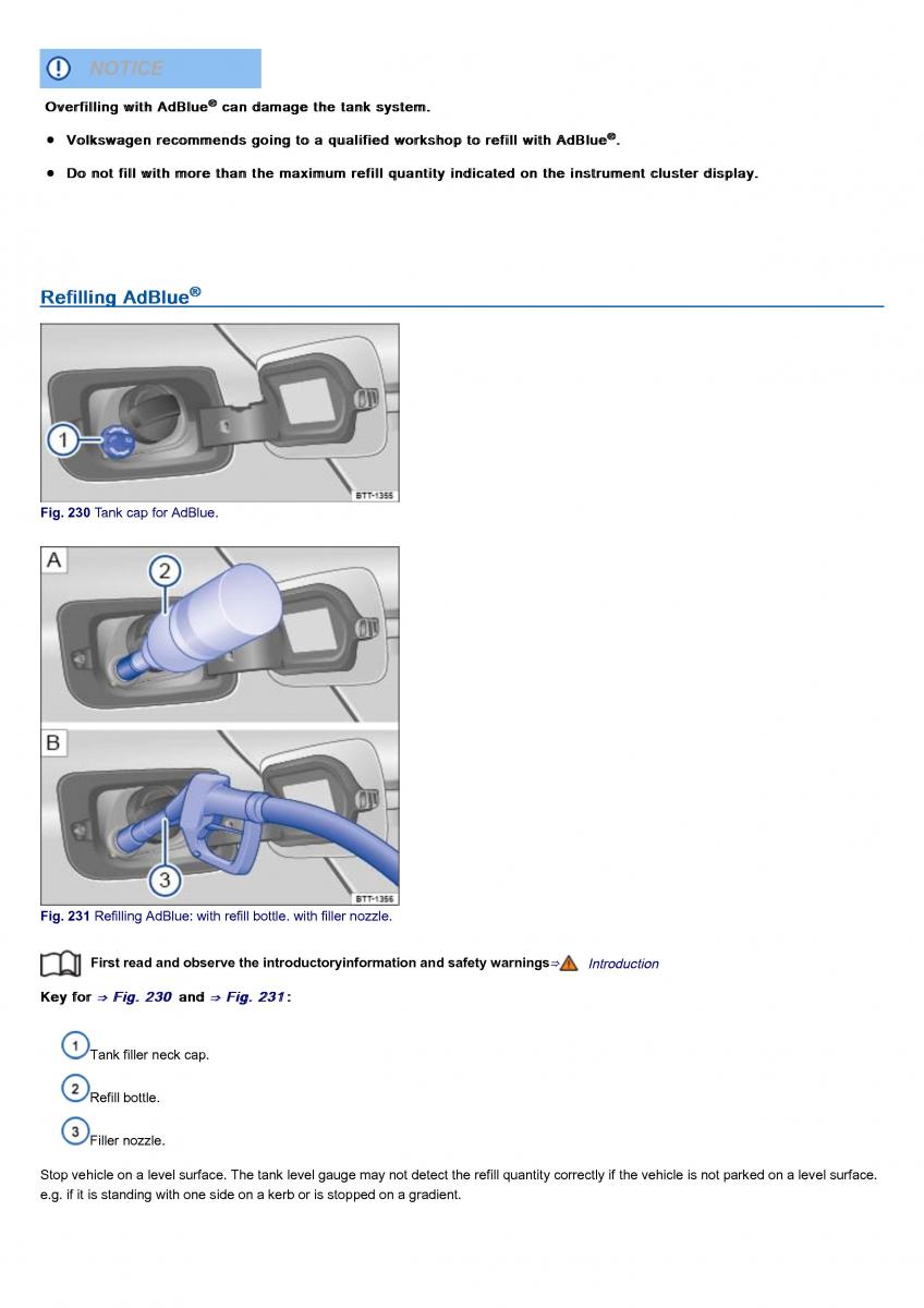 VW Volkswagen Tiguan II 2 owners manual / page 382