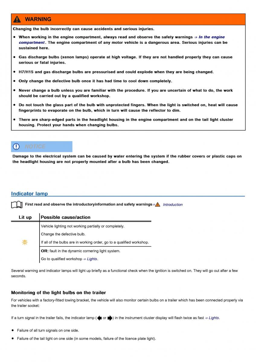 VW Volkswagen Tiguan II 2 owners manual / page 399