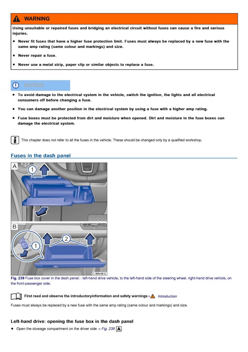 VW Volkswagen Tiguan II 2 owners manual / page 406