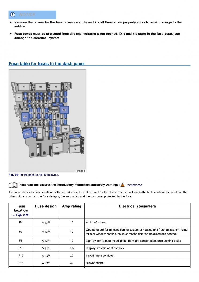 VW Volkswagen Tiguan II 2 owners manual / page 408