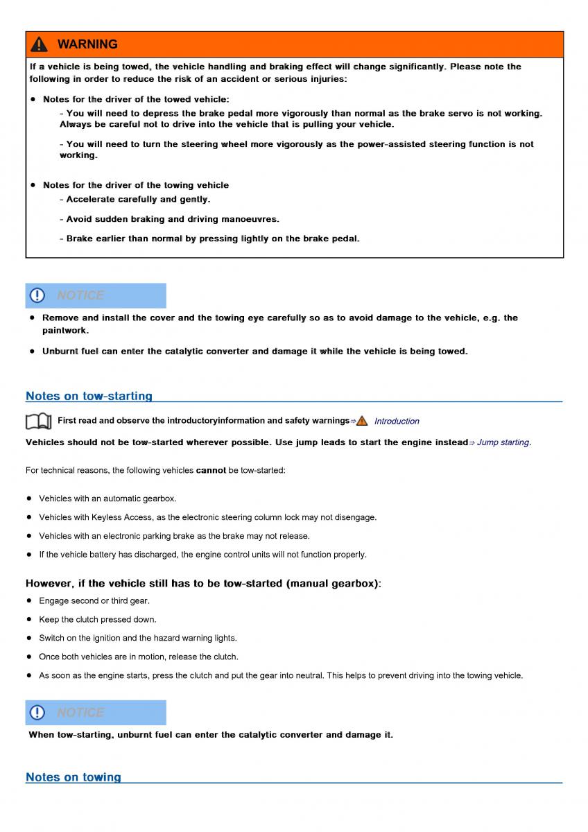 VW Volkswagen Tiguan II 2 owners manual / page 417